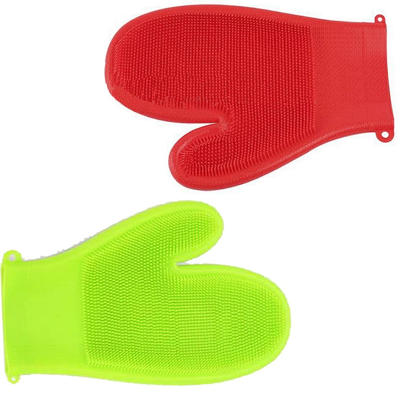 Soft Silicone Body Cleansing glove Brush Shower  Skin Massage brush Bath Glove, Fit for Sensitive and All Kinds of Skin