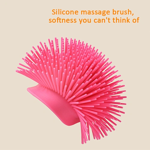Factory cheap price unmatched badger hair bath brush travel spa with a