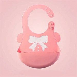 HOT SALE Food grade waterproof custom silicone baby bib