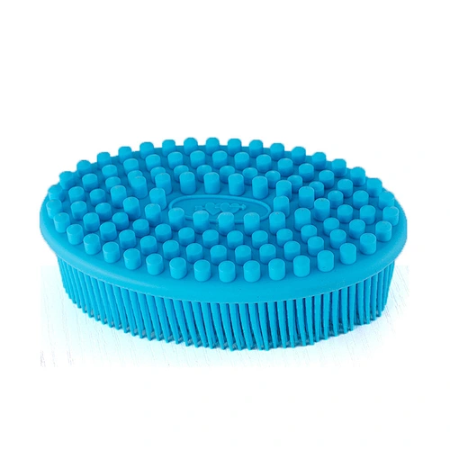 Soft Silicone  Bath spin Spa Shampoo Massage Brush baby Shower Care hair Scalp Massage Brush  Cleaning Shower  brush for baby