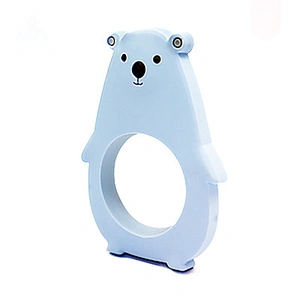 Wholesale  Eco-friendly 2020 New Style bear baby silicone teether