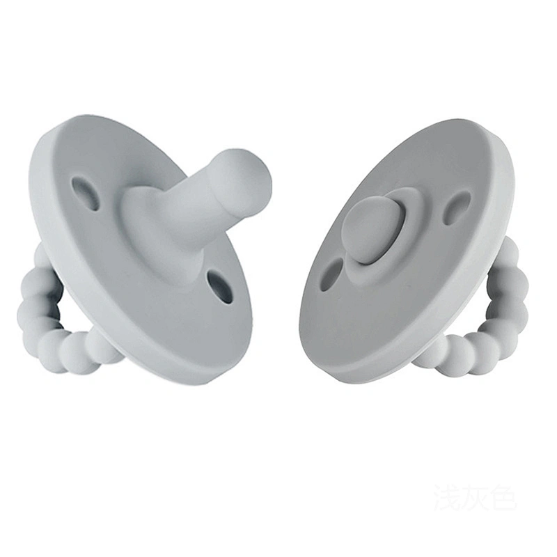 Beautiful silicone fruit pacifier baby teether made in China