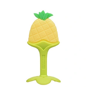 New safe food grade wholesale silicone fruit teether customized make for kids