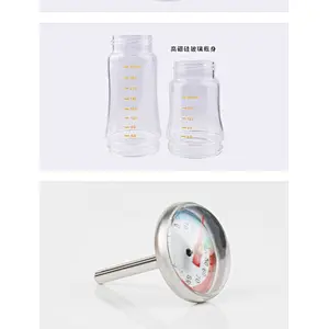 New design eco friendly PPSU drop resistant temperature sensitive baby feeding bottle  for baby