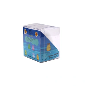 2020 Factory wholesale price cute colorful penguin silicone night light charging pat light for baby for sleeping