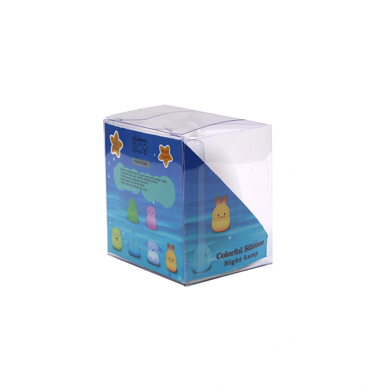 2020 Factory wholesale price cute colorful penguin silicone night light charging pat light for baby for sleeping