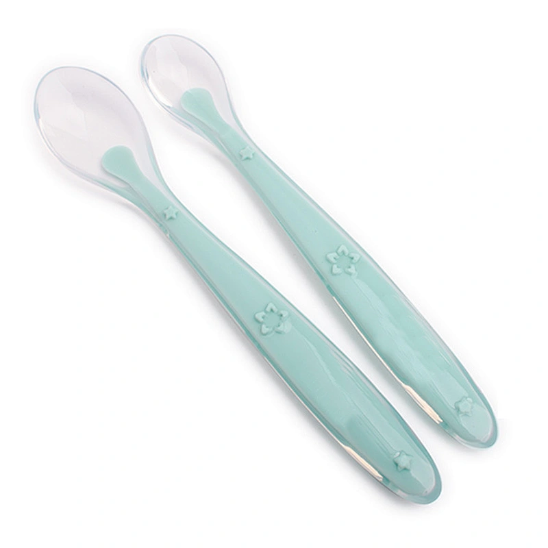 Factory custom spoon safety feeder bpa free for children