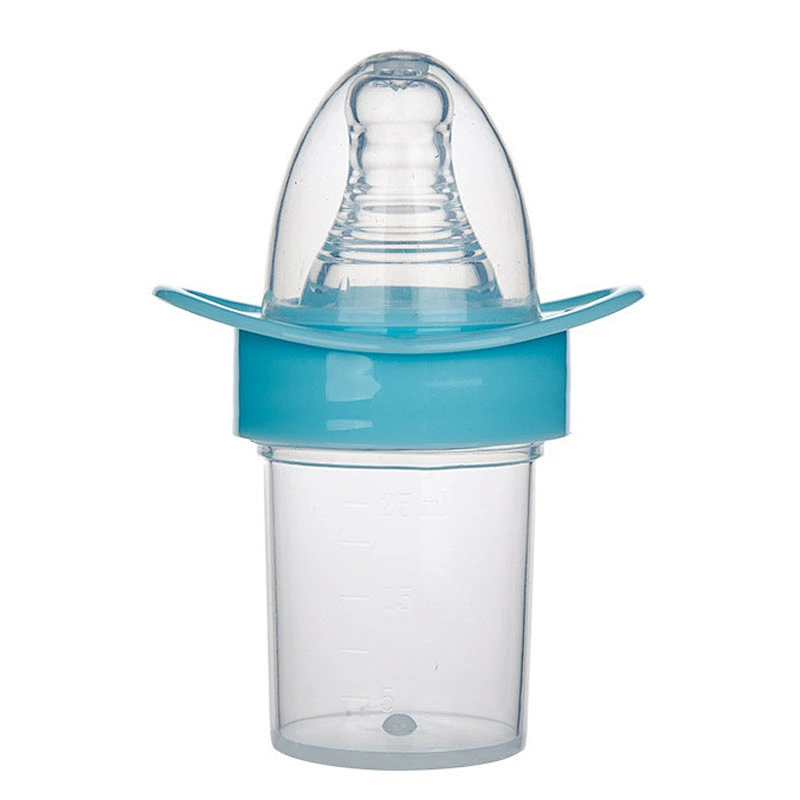 Compact environmental protection anti-flatulence silicone baby bottle