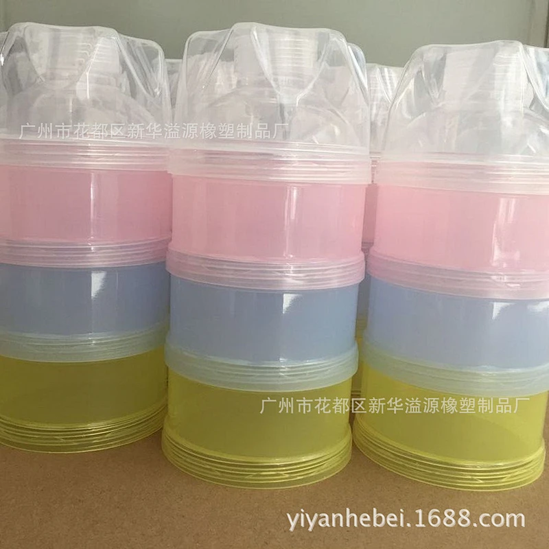 baby giveaway gift 3 Layers Milk Powder box Kid Feeding r Container Storage   Powder Box Baby Milk Powder box