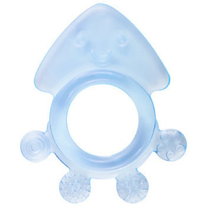Factory Direct Sales hot-selling food grade silicone teether high quality baby with rattle funny
