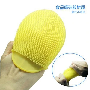 Baby ultrasonic Silicone Shampoo Scalp Brush Shower Body Bath  facial cleanser brush Infant Massage Brushes