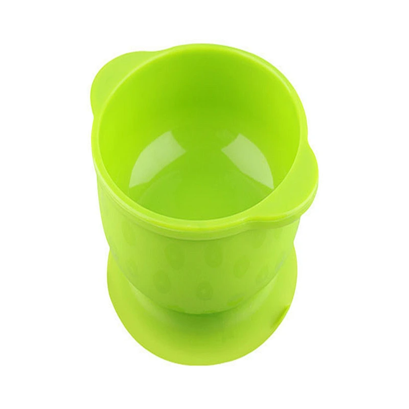 2020 Factory wholesale price easy to clean non-deformable anti-drop food grade silicone sucker bowl for baby for feeding