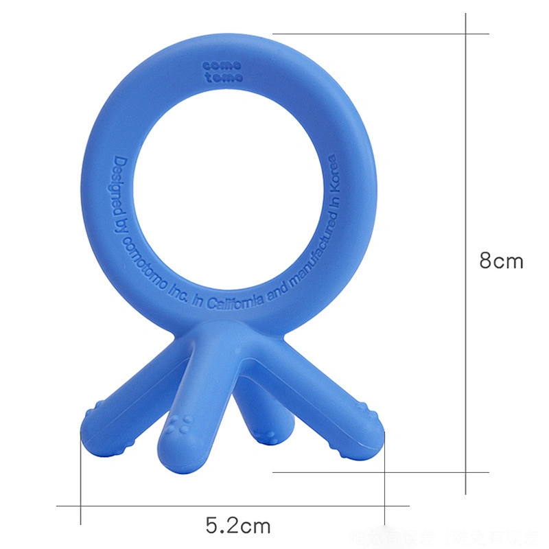 Factory direct supply silicone teethers fruit bunny teether soft baby toy chew with price