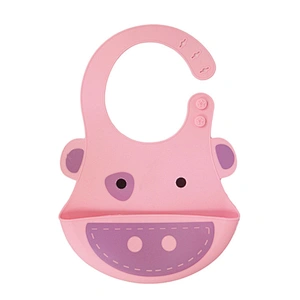 Silicone custom made logo wholesale fda neoprene baby bibs