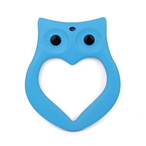custom Food grade  silicone owl soft toy  teether CPC certification