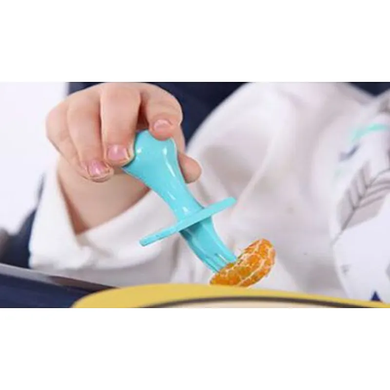 2020 hot sale silicone baby spoon&fork