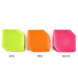 Soft Silicone  Bath spin Spa Shampoo Massage Brush baby Shower Care hair Scalp Massage Brush  Cleaning Shower  brush for baby