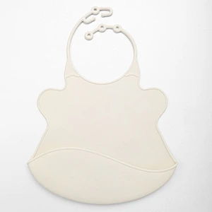 Waterproof New Born Baby Food Grade Silicone BPA Free Baby Bibs For Children