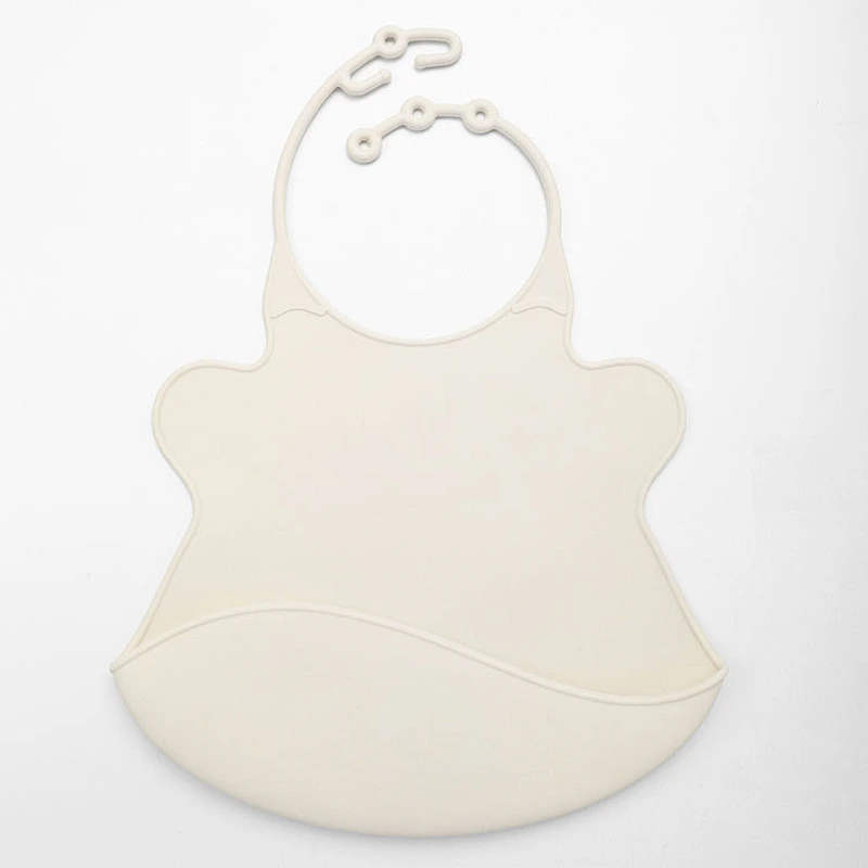 Waterproof New Born Baby Food Grade Silicone BPA Free Baby Bibs For Children