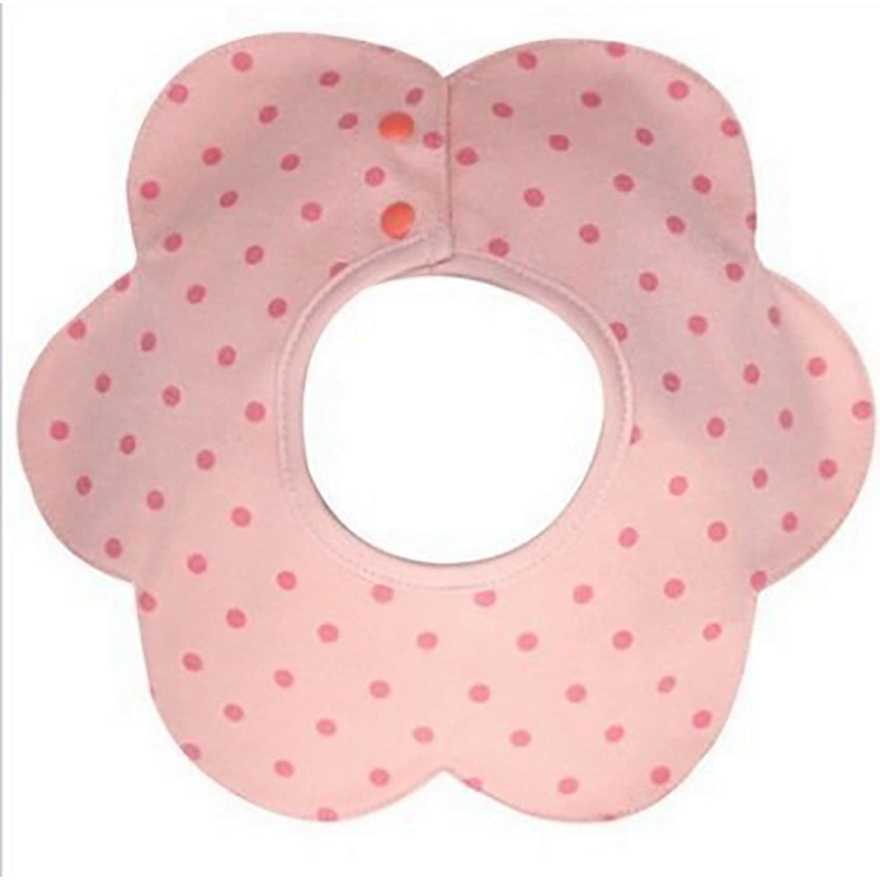 Wholesale waterproof 100% cotton printed baby bibs