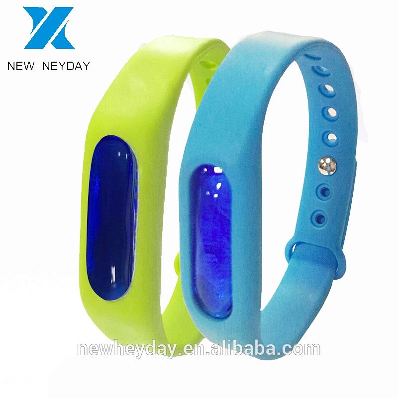 Eco-friendly anti Mosquito bangle silicone bracelet