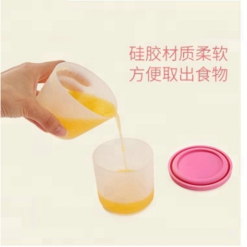 Food grade silicone leakproof food storage container