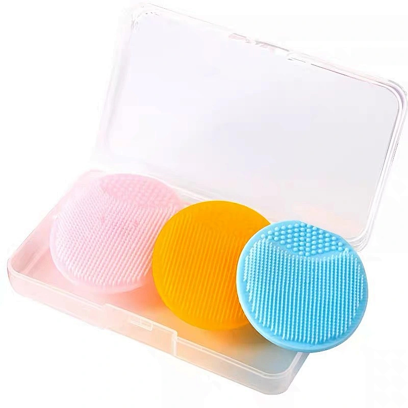 Soft Silicone  Massager Shampoo natural baby hair brush set for Scalp Care Hair Cleaning Shower  brush for baby