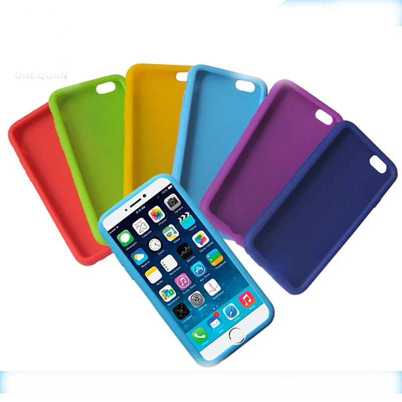 factory custom waterproof phone Colorful  Silicone  Wallet for iphone 6 6s case mobile accessories supplier