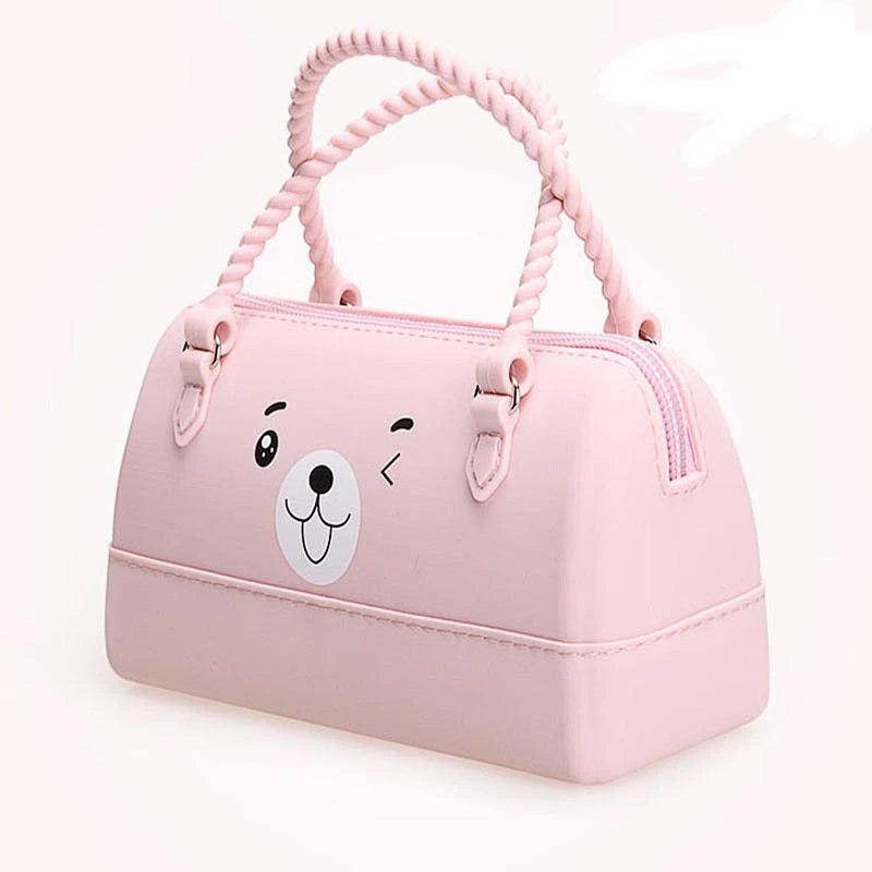 2020 Amazon top sellers multifunctional waterproof  durable cartoon silicone children's  snack storage bag for traveling