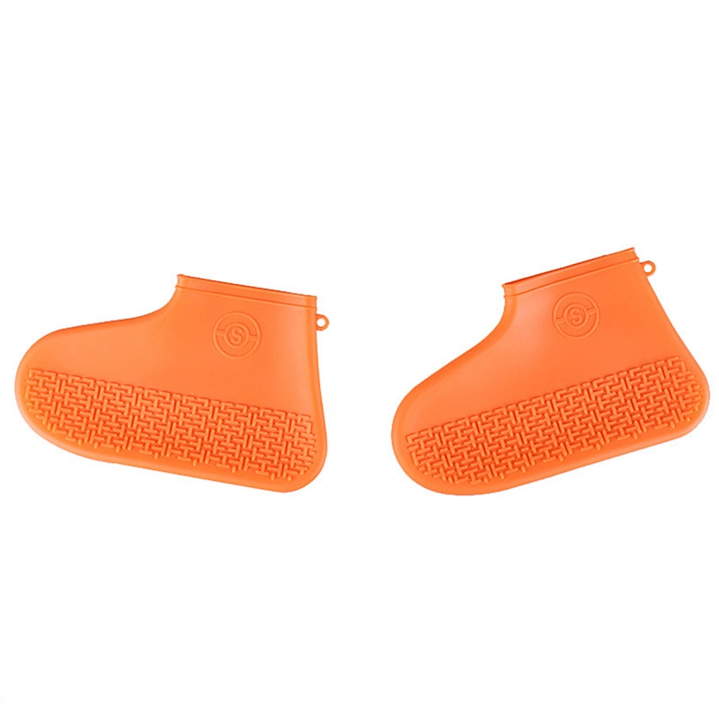 Integrated  non-slip waterproof  folding comfortable silicone shoe cover for mothers or pregnant women for walking in the rain