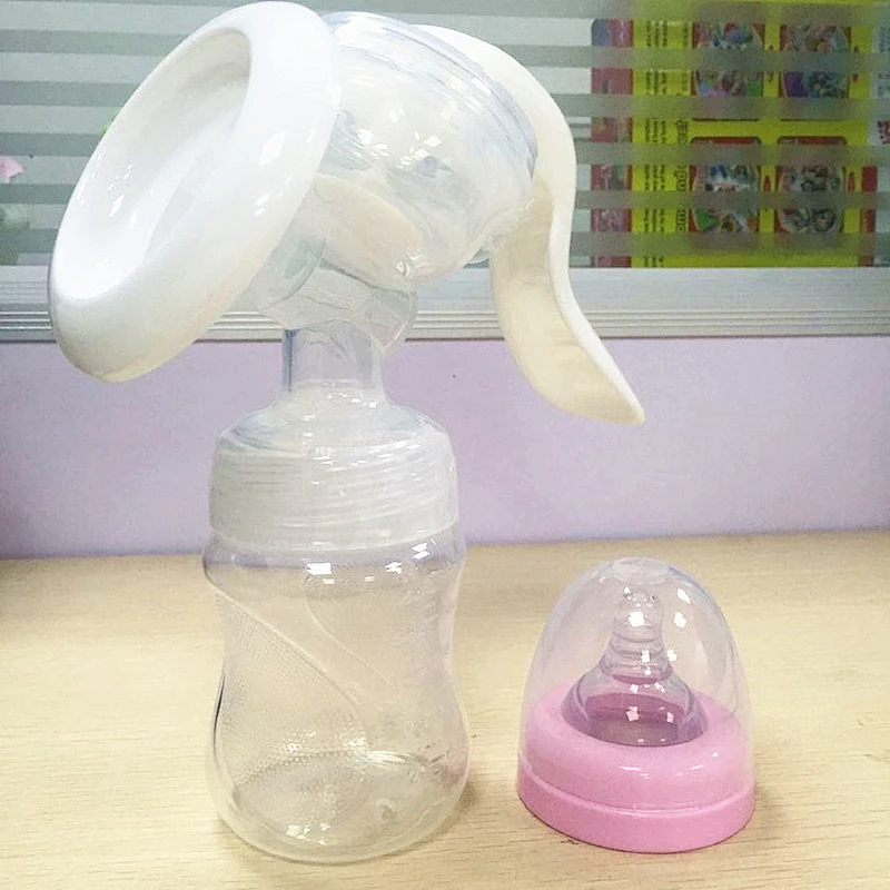 Manual Comfort Breast Pump Womens Milk Extractor Sucker Baby Feed