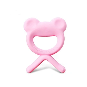 China Wholesale low moq silicone teethers teether for infants custom supermarket