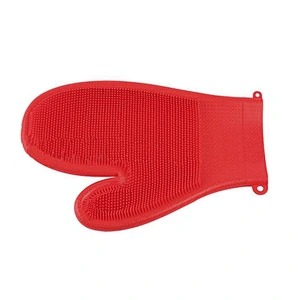 Soft Silicone Body Cleansing glove Brush Shower  Skin Massage brush Bath Glove, Fit for Sensitive and All Kinds of Skin