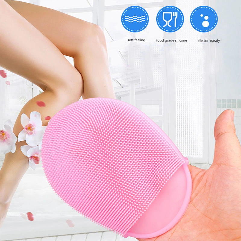 custom  glue brush silicone facial cleansing brush private label