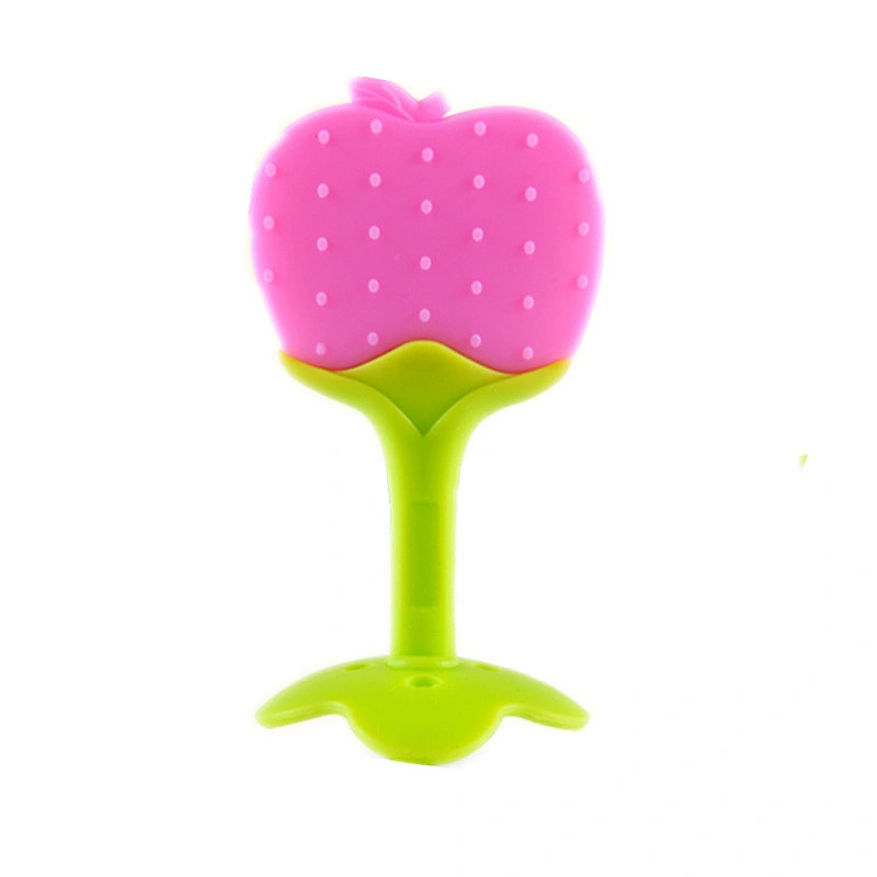 OEM Fda Eco-friendly Approved Easy To Hold Silicone Teether