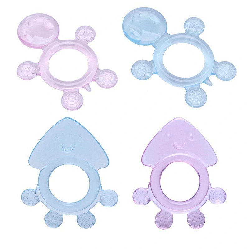 Cheap Factory Price teether for babies silicone teething toy animal custom food grade baby