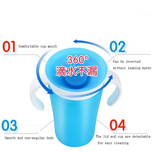 2020 Amazon top sellers anti-leakage anti-smashing water food grade silicone baby water bottle for baby for drinking
