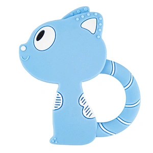 New factory customized amazon hot sale chewy fox shaped teething
