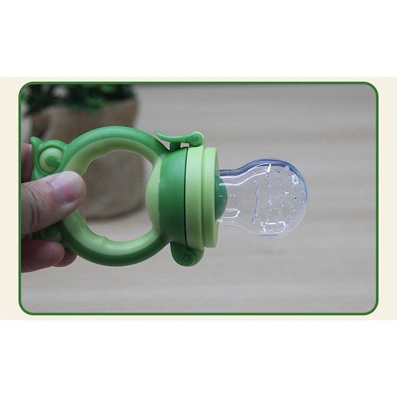 Eco-friendly washable Anti-bacterial Soother Silicone Teether Bite Bag