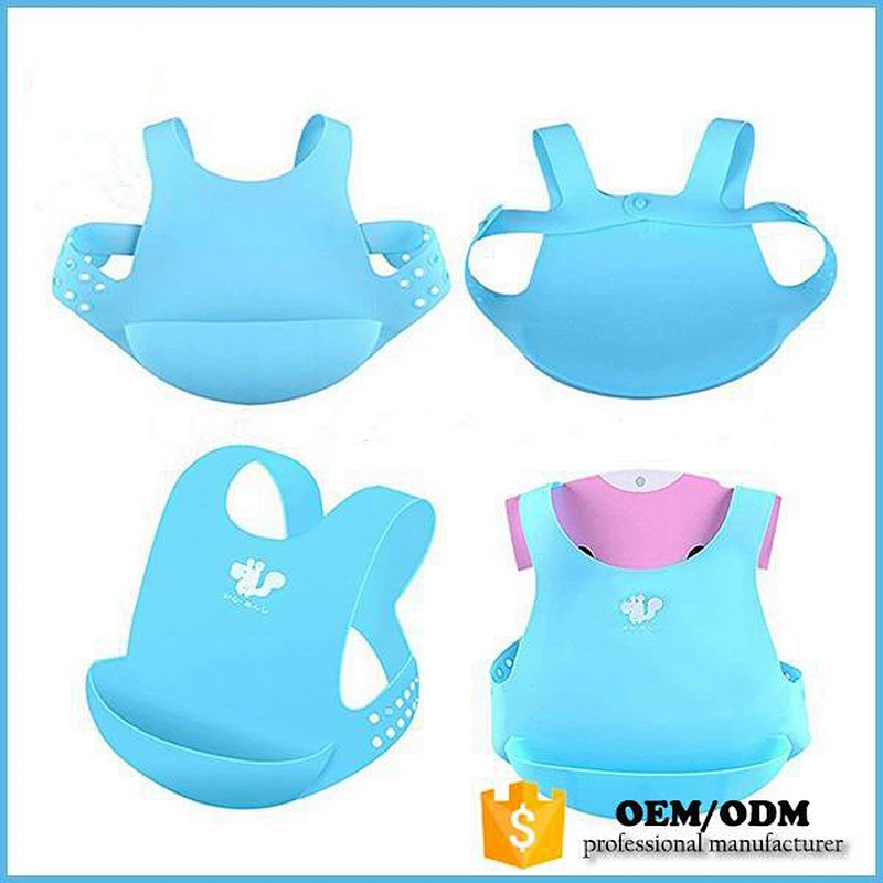 Factory Price soft silicone lace  baby teething bib ties waterproof