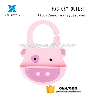 Custom Wholesale cute Silicone Baby Bibs with Pocket Toddler, Comfortable and Adjustable Soft Feeding Bibs Color