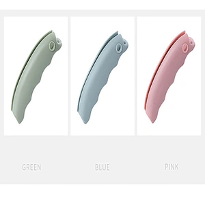 2020 Portable practical recyclable environmentally friendly shopping silicone clip for shopping or kitchen