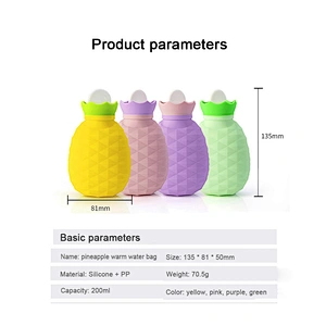 2020 factory wholesale price High and low temperature resistance practical leak-proof hot water bottle rubber for winter