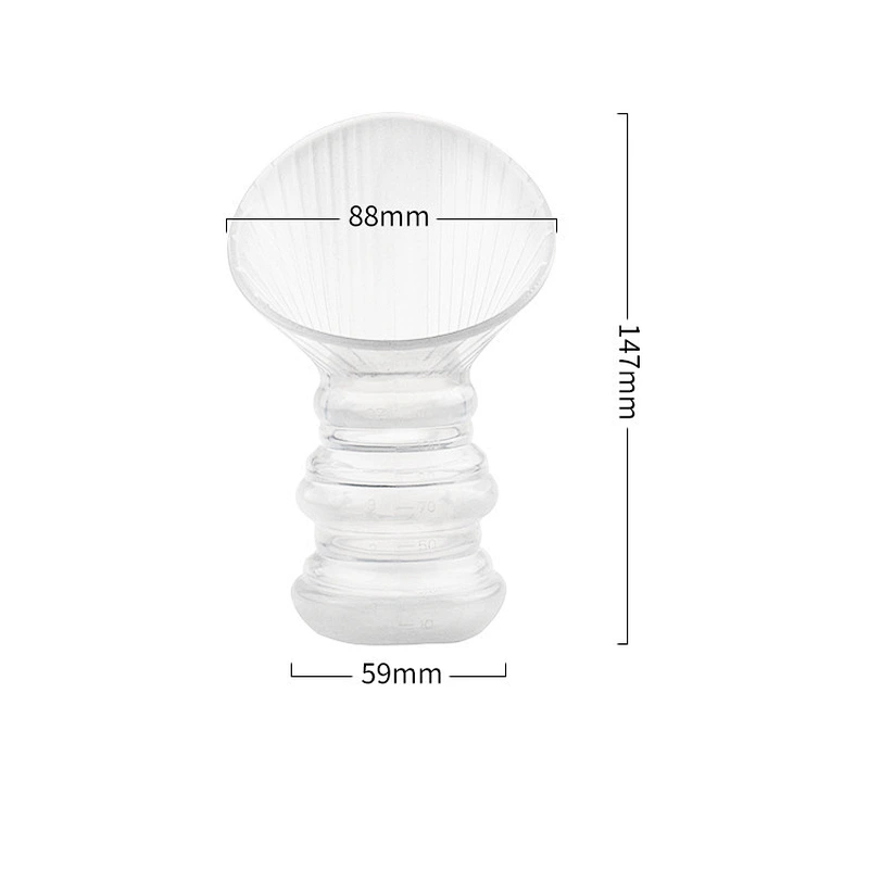 2020 Amazon top sellers soft and safe silicone manual folding breast pump for baby for feeding