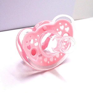 High quality food grade  soft silicone  teether  custom baby nipple chain