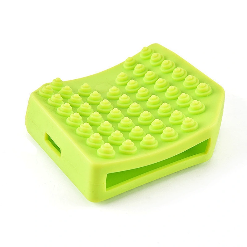 Soft Silicone Brush  pad for fruit cleaning Shower Care hair Scalp Massage Brush  Cleaning Shower dishwashing brush