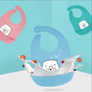 China Wholesale Baby Silicone Bib Bandana Drool Baby Products For Children