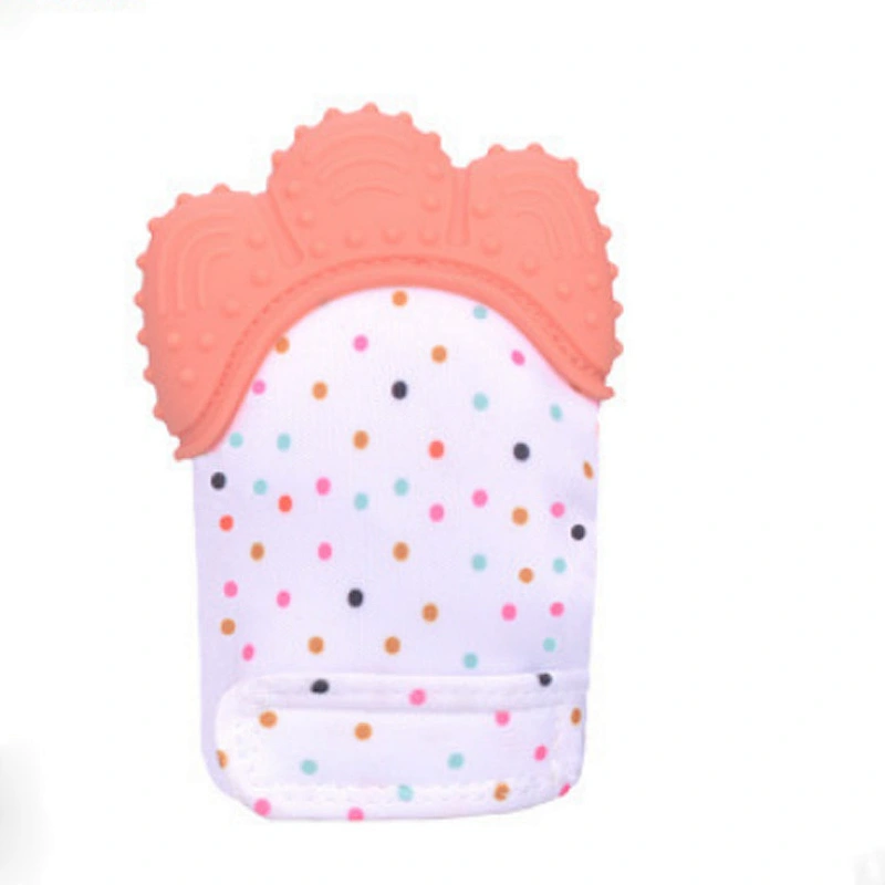 Factory Directly Supply soft cookie teether bpa free baby teeth glove Competitive Price
