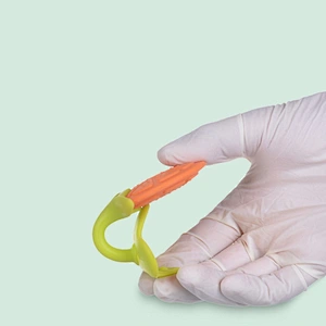 New safe food grade wholesale silicone fruit teether customized make for kids