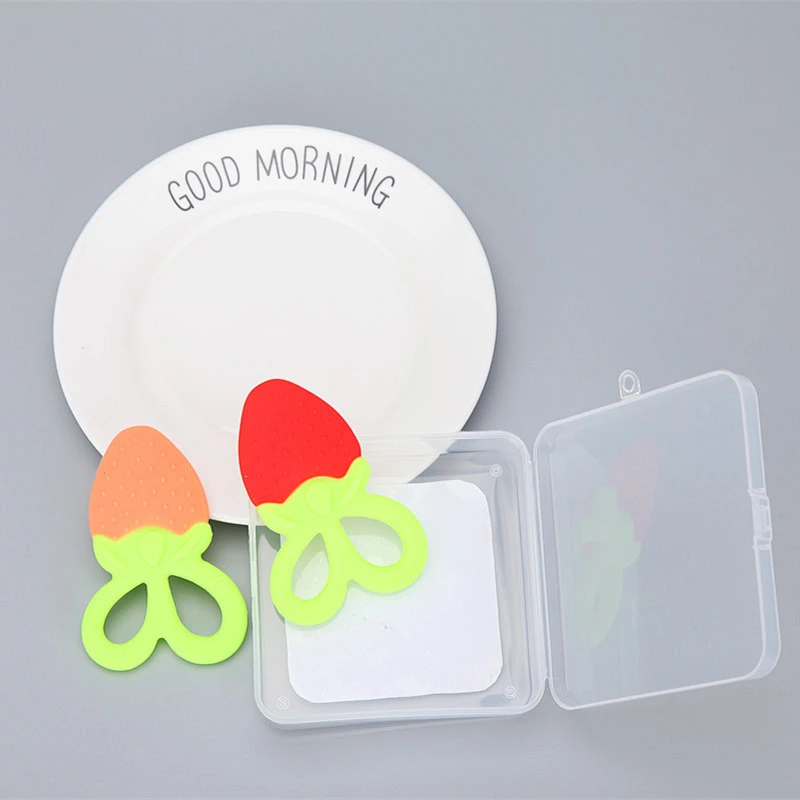 BPA Free Food Grade Baby Teething Toys FDA-Approved Teethers